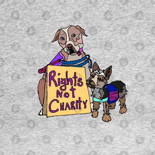 Service Dogs For Disability Rights by LondonAutisticsStandingTogether